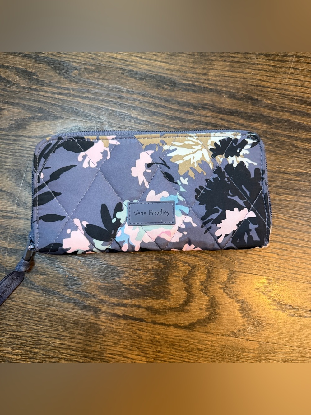 Vera Bradley Ultralight RFID Accordion Wallet Chrysanthemum Crush NWOT